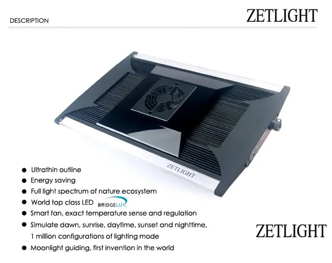 ZETLIGHT ZT6500 ZT6500C wifi светодиодный светильник для выращивания аквариума, лампа для коралловых рифов, аквариумных животных, украшения аквариума с wifi