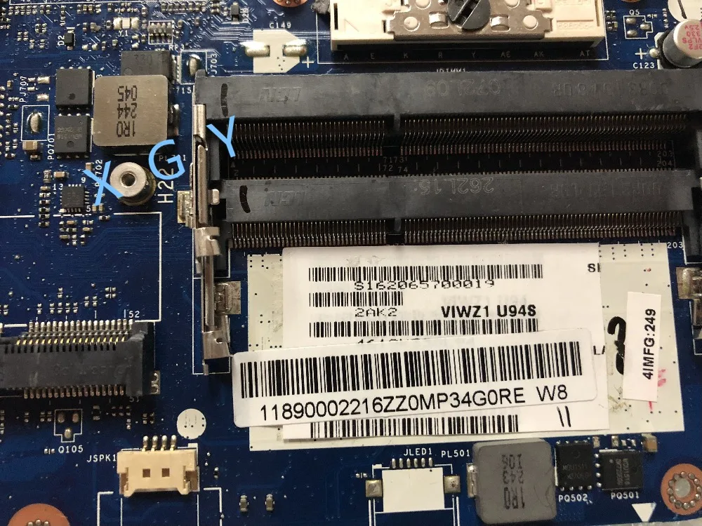 Материнская плата для ноутбука Lenovo Z400 системная 100% тест ОК|Материнские платы