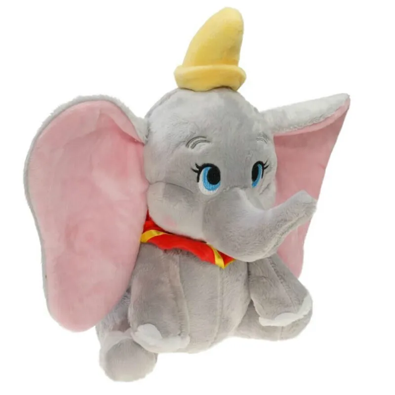 Disney 30 см Дамбо Плюшевые игрушки из мультфильмов серого Дамбо фигура слона игрушки в виде животных с плюшевой набивкой Мягкая Плюшевая Кукла