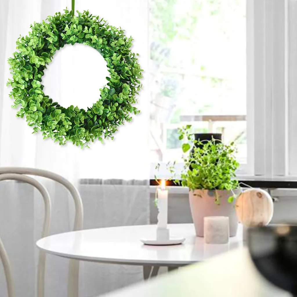 

Wreath Garland Of Household Items Simulates Jasmine Wedding Festival Celebrations Home Door Farmhouse Decoration Wianek