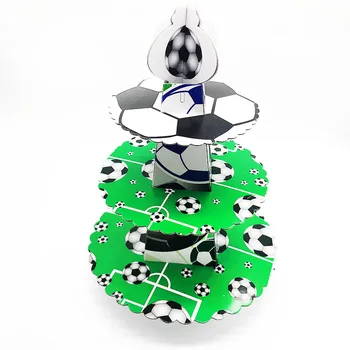 

1set Football theme cupcake stand Football theme cupcake holder Football theme cupcake stand