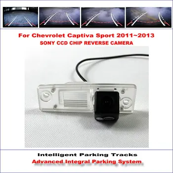 

Intelligentized Reversing Camera For Chevrolet Captiva Sport 2011~2013 Rear View Back Up / 580 TV Lines Dynamic Guidance Tracks