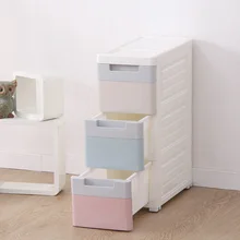 Новый home box современный небольшой пластиковый коробка для хранения ящик для хранения Организатор, Пластик Макияж игрушка шкафы из трех Слои одежда