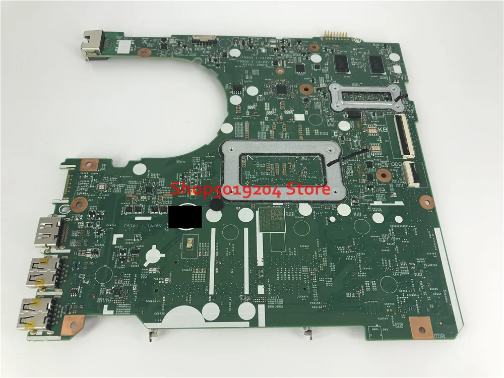  FOR DELL Inspiron 15 3567 3467 Laptop motherboard With SR2UW I3-6006U cpu 15341-1 91N85 mainboard C