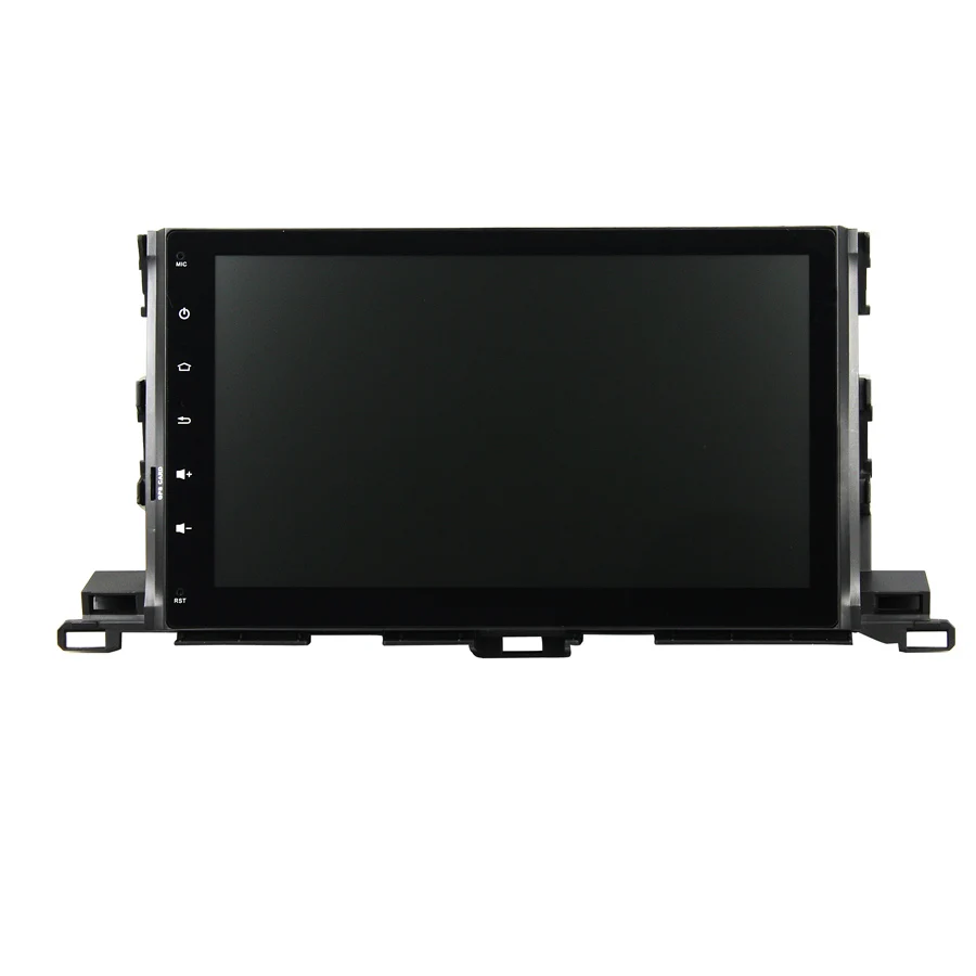 

ELANMEY premium car gps navigation for toyota Highlander 2015-2017 android 8.0 radio headunit tape recorder multimedia player