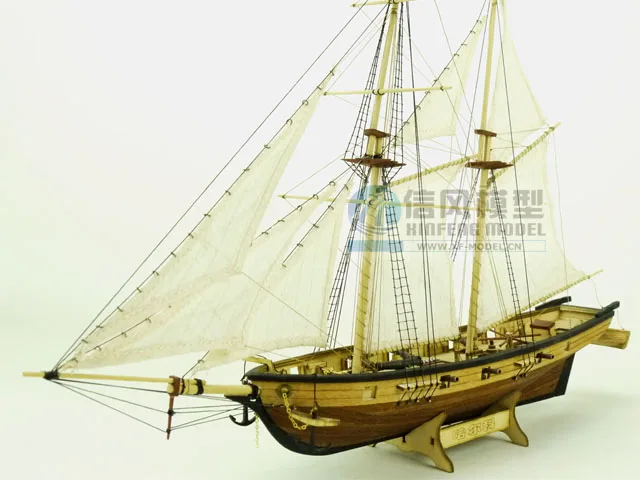 

sailing Halcon COMBO assembly model kits classical wooden sailing boat model scale wooden assembly ship model building kits