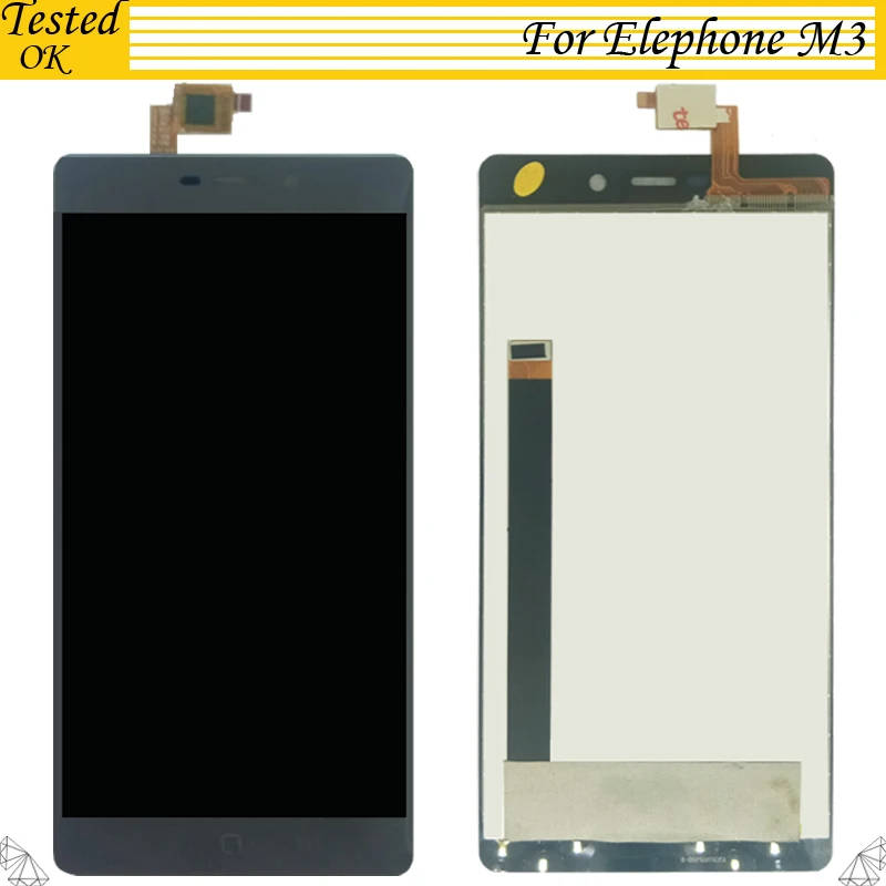 

100% Tested Working For Elephone M3 LCD Display and Touch Screen Assembly Repair Part 5.5 inch Mobile Accessories IN Stock