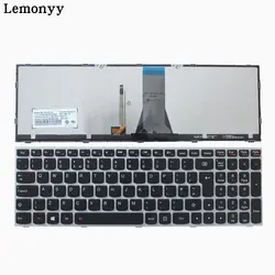 Новый Клавиатура для ноутбука с британской раскладкой для lenovo IdeaPad 305-15 305-15IBD 305-15IBY 305-15IHW серебристый UK Клавиатура с подсветкой