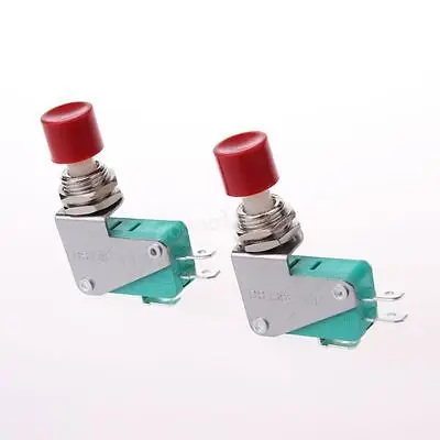 

AC DC Momentary SPDT NO NC Push Button Miniature Micro Switch