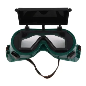 

Protective Welding Goggles with Flip Up Glasses Lenses Cutting Grinding Welding Eye Protector Labour Working Safety Eyewear