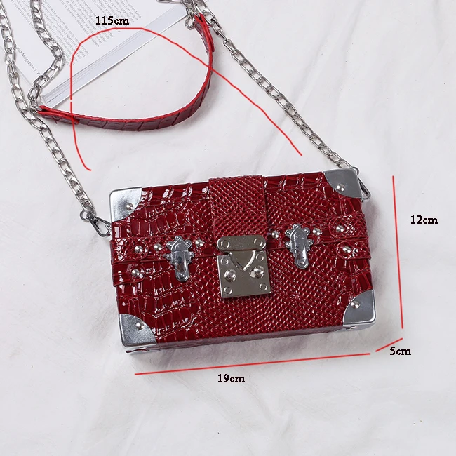 women bag alligatore shoulder cross body bags women's handbag purse (9)