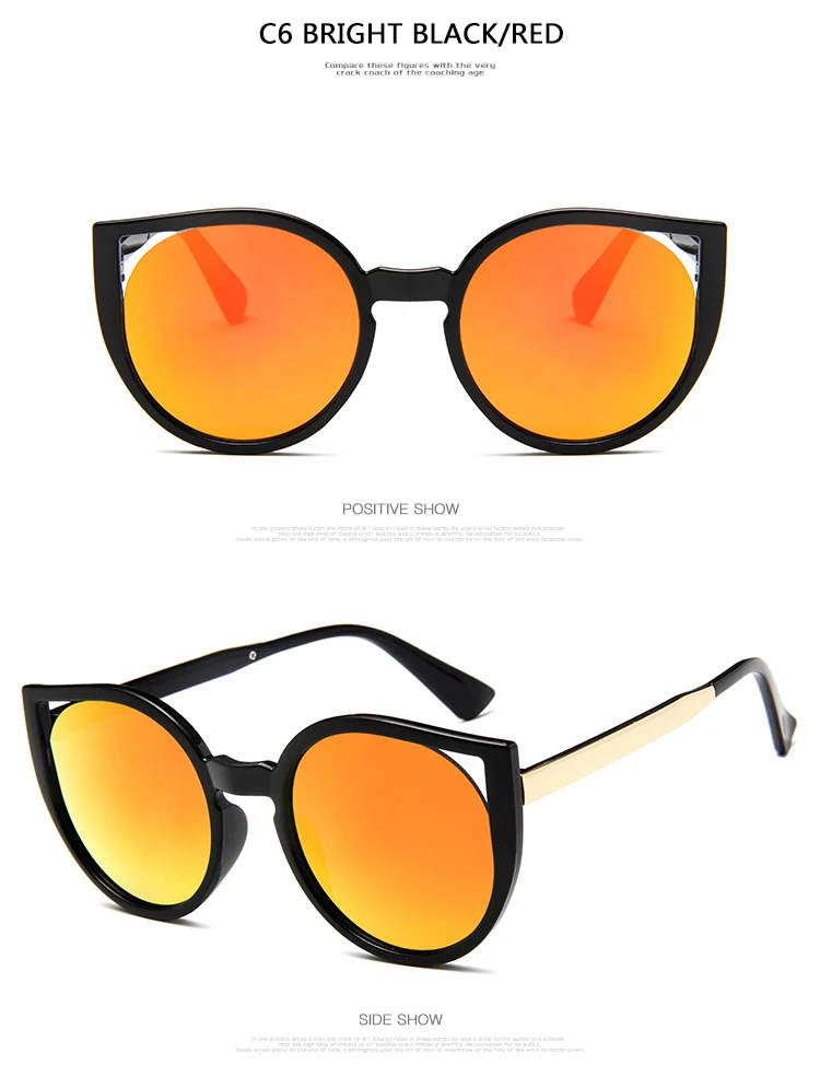 Модные женские солнцезащитные очки кошачий глаз, Брендовые женские винтажные сексуальные ретро треугольные солнцезащитные очки cateye, женские очки UV400