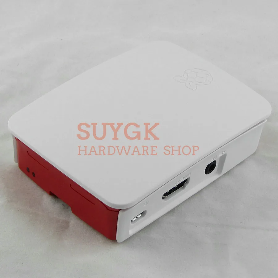 Оригинальная официальная коробка для Raspberry Pi 3 Model B + plus красно белый пластиковый