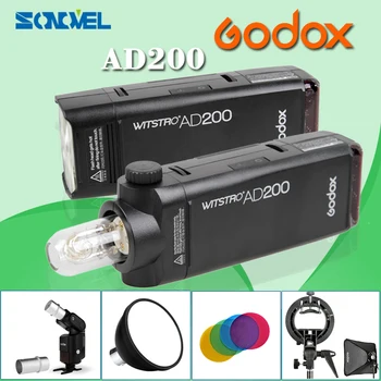 

GODOX Photography suit AD200 kit includ GODOX AD-S2+AD-S11+GODOX 40x40+AD-S15+GODOX XIT for CANON for NIKON for SONY