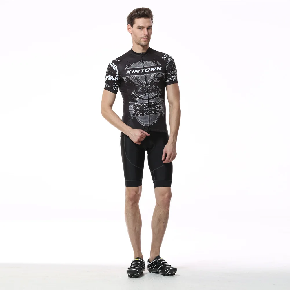 2017 New Cycling Jersey Clothing 2 Color Men Short Sleeve Anti sweat