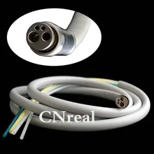 1 pc Dental Handpiece Hose 4-hole Tube Connector Dentist Lab Equipment Device Instrument a0042 5pc dental tube 4 hole handpiece hose tubing spiral pipe tubing for high speed handpiece high quality