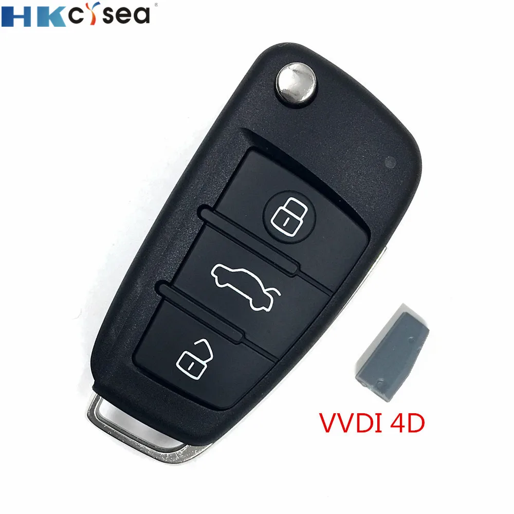 HKCYSEA 1 шт. 3 кнопки Xhorse Автомобильный ключ Дистанционная замена XKA600EN Английская