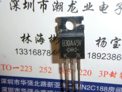 

5Pcs B30A45V-U/P B30A45V TO-220