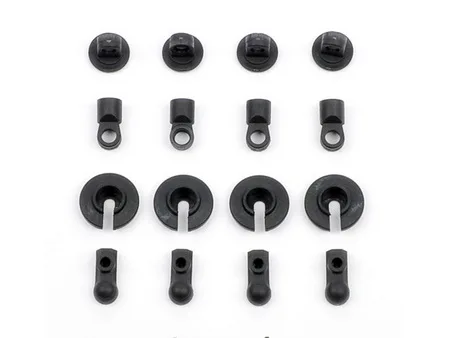 Set di pezzi di ricambio per ammortizzatori per auto da turismo elettriche Spec-R S1/S2/R1/R2 RC 1/10
