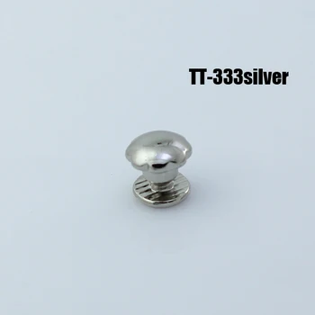 

50pc SCREWBACK SPIKE TT- 333 leathercraft Silver