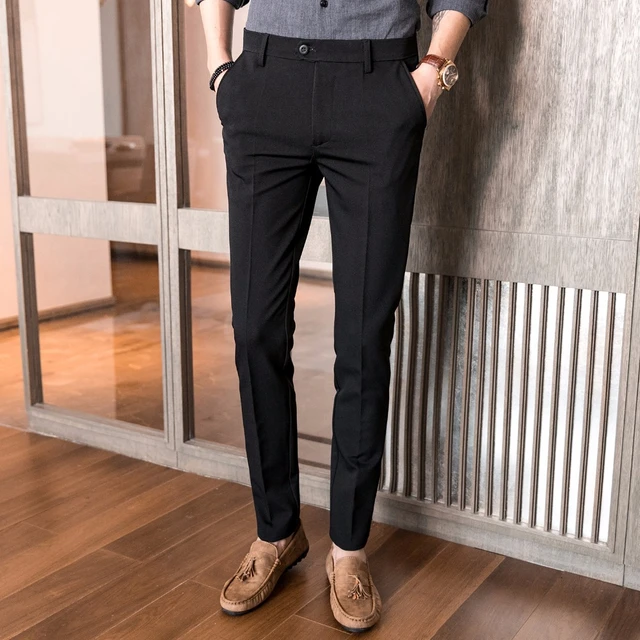 New Look plain suit pants in black | ASOS
