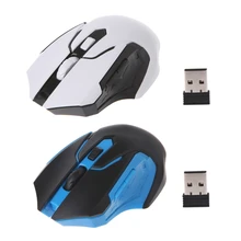 2,4 ГГц Беспроводная игровая мышь Мыши USB приемник для компьютера ПК ноутбука