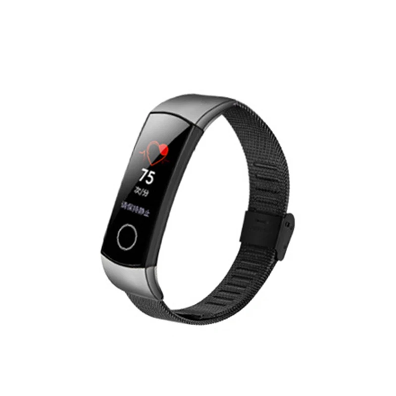 Металлический ремешок YUEDAER для huawei Honor Band 4, браслет из нержавеющей стали, металлические ремешки для Honor Band 4, аксессуары
