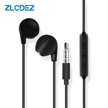 Бас Звук в наушники-вкладыши гарнитура 3.5 мм Jack niosy отмена Встроенный микрофон спортивные наушники для iphone Andriod телефон