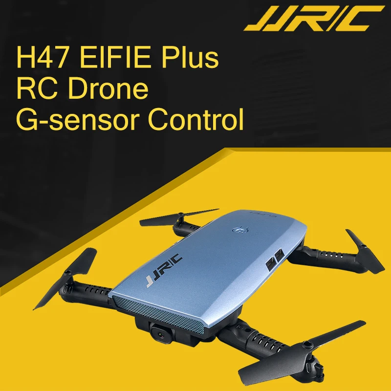 JJRC H47 ElFIE Plus Дрон с камерой 720P HD wifi FPV Модернизированный g-сенсор управление складной RC селфи-Квадрокоптер VS H37 кофе