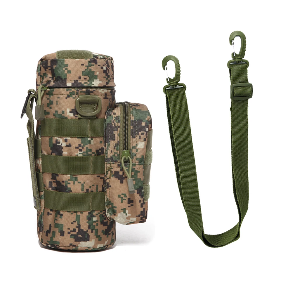 Дорожный набор инструментов для чайника, Тактическая Военная система Molle, сумки для воды на плечо, держатель для бутылки, многофункциональная сумка для бутылки - Цвет: 12 Shoulder strap