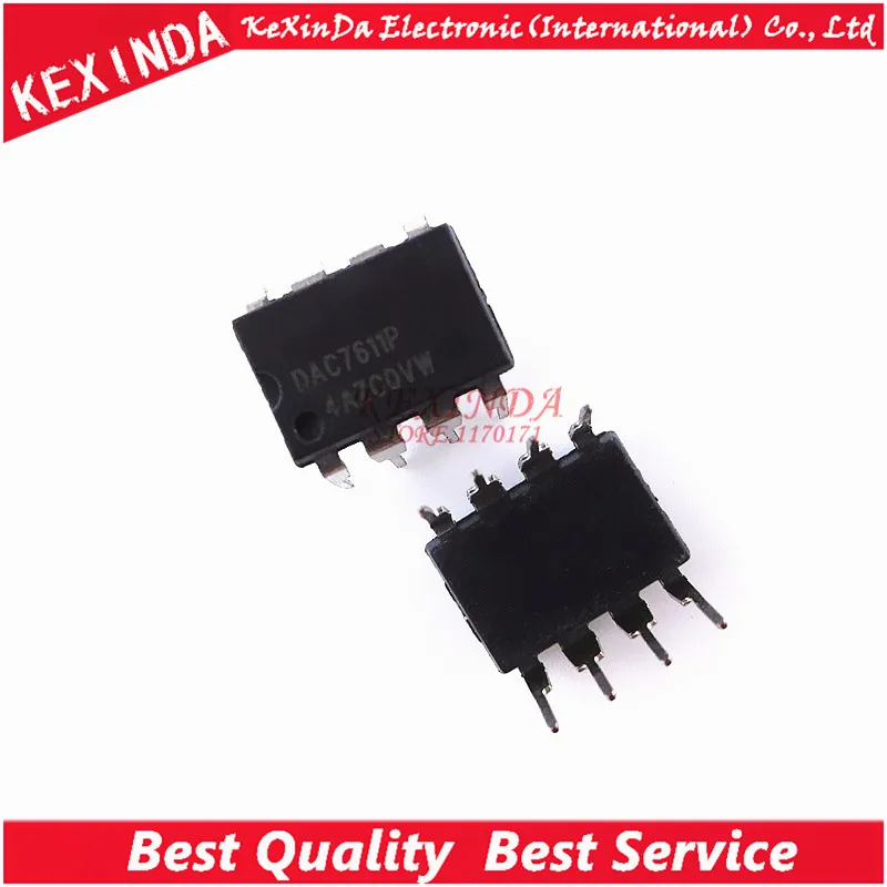 DAC7611P DAC7611 DIP-8 IC 5 шт./лот бесплатная доставка | Электронные компоненты и