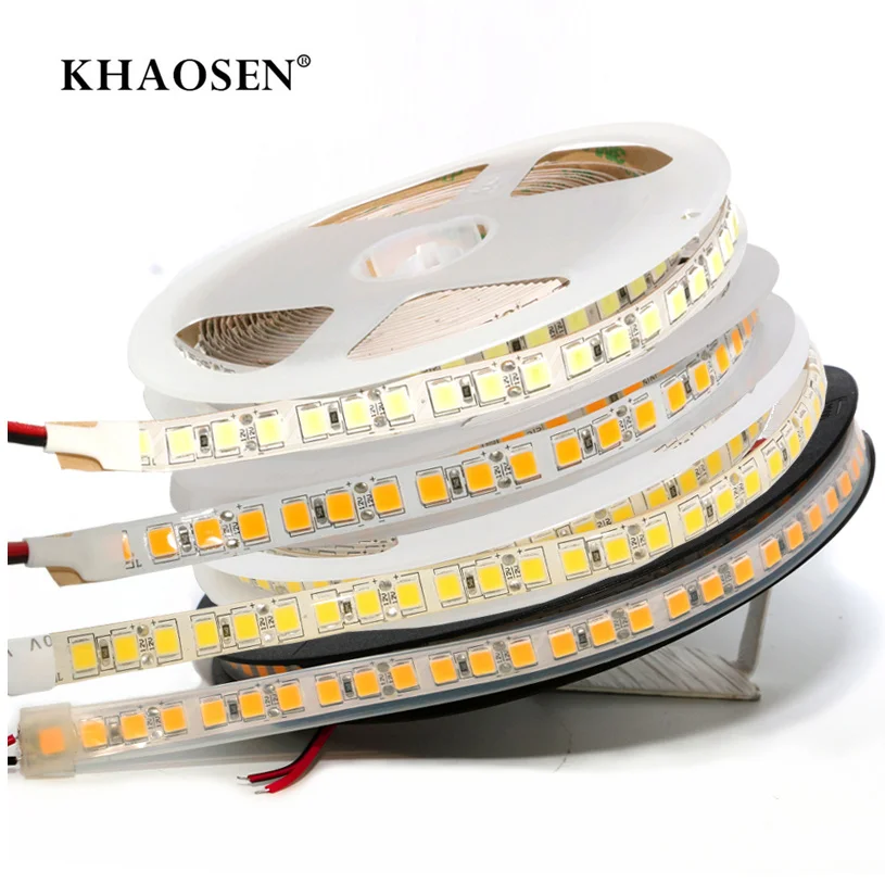 Новая SMD 5054 Светодиодная лента 5 м 120 светодиодов/м гибкая света DC12V более яркая чем