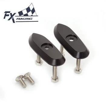 

FX Aluminum Rearview Side Motorcycle Mirror Mount Adapter Clamp Holder For Suzuki GSXR 600 750 2006-2007 GSXR 1000 2005-2006