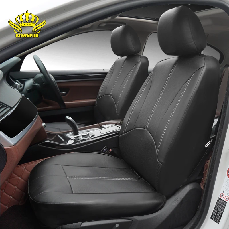 

1 Set PU Leather Car Seat Cover Universal For Most Cars Four Seasons Car Seat Protector Luxury Automobiles Interior Accessories