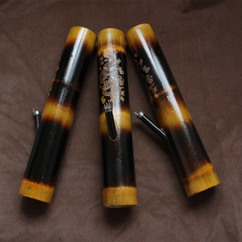 Yunnan bamboo water pipe 40CM small hookah water pipe tobacco pipe