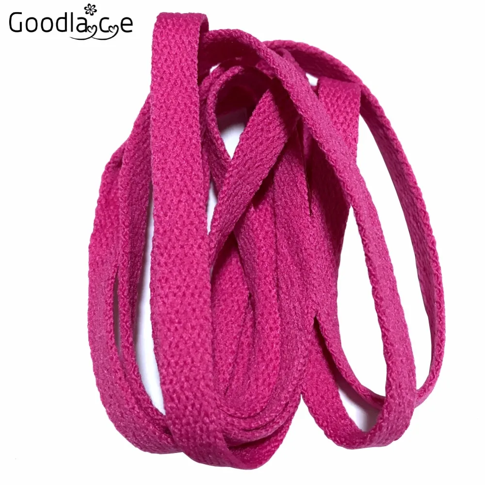 220cm Flat Shoelace Boot Lace Cords Long Shoes trings of Polyester Various Colors New