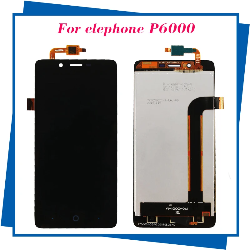 For Elephone P6000 smartphone LCD Display Touch Screen digitizer Original Quality with Tools