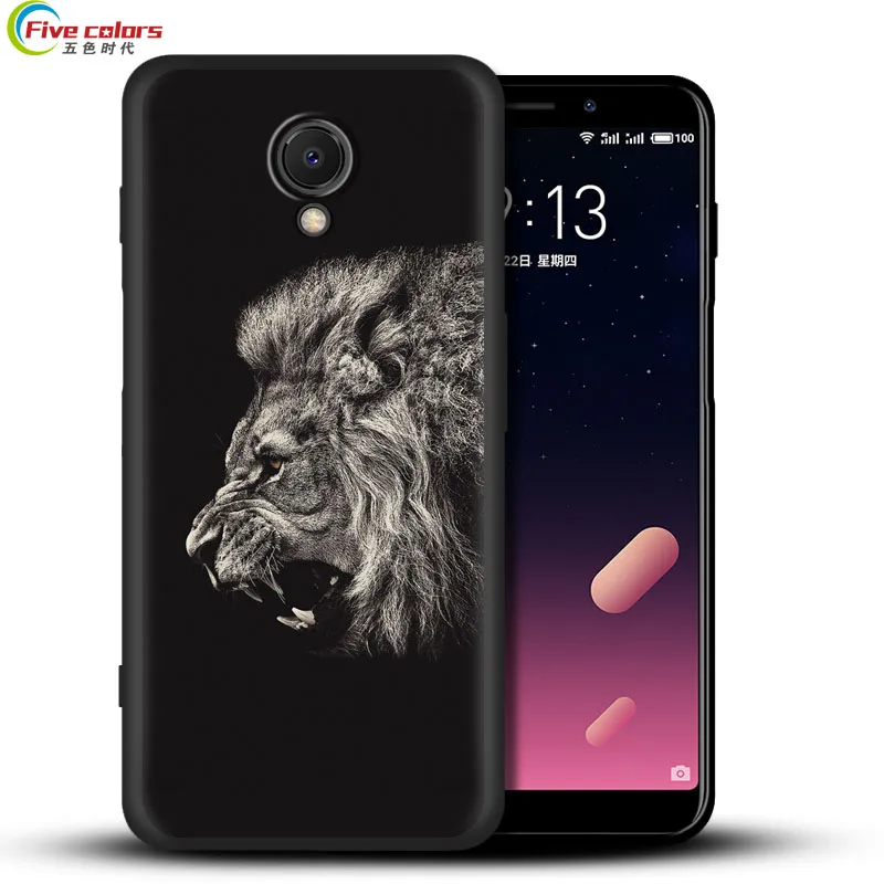 

Five colors Printed Pattern Case For MEIZU M6S mblu S6 Phone Silicone Soft TPU Cover Thin Back Cover Mbu S6 Protective Shell