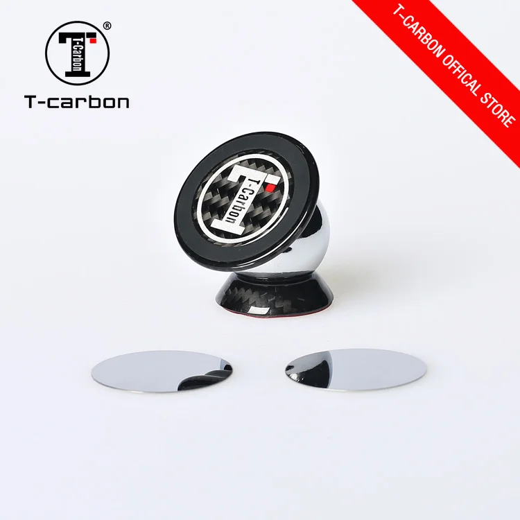 T-CARBON углеродное волокно магнитный держатель телефона с присоской авто аксессуары