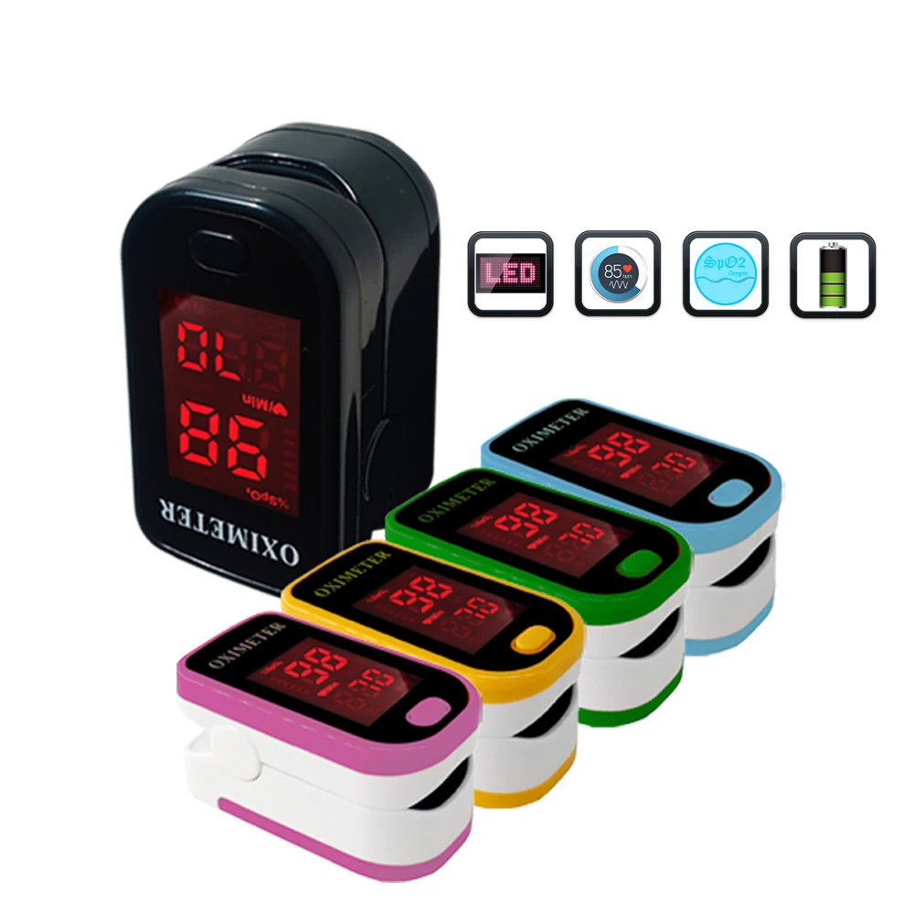 

Color LED Display~~~4 Color Design Fingertip Pulse Oximeter Spo2 PR monitor Blood Oxygen meter Monitor