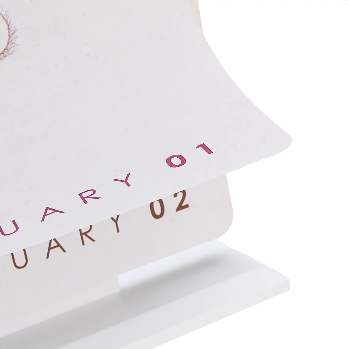 2019 настольный с простым дизайном стоя бумага календарь с заметками ежедневно расписание планировщик стола годовой повестки дня