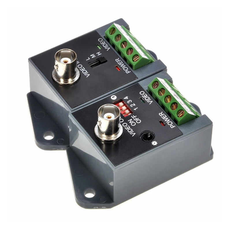Hot-LLT-351T-Long-distance-1-channel-one-passive-Active-Video-Balun-for-CCTV-for-elevator