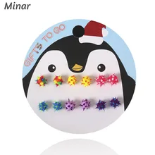 Европейские винтажные маленькие серьги в виде шипованных шариков, серьги-гвоздики карамельного цвета, набор, диско, хип-хоп, для девушек, Индивидуальные ювелирные изделия, подарки