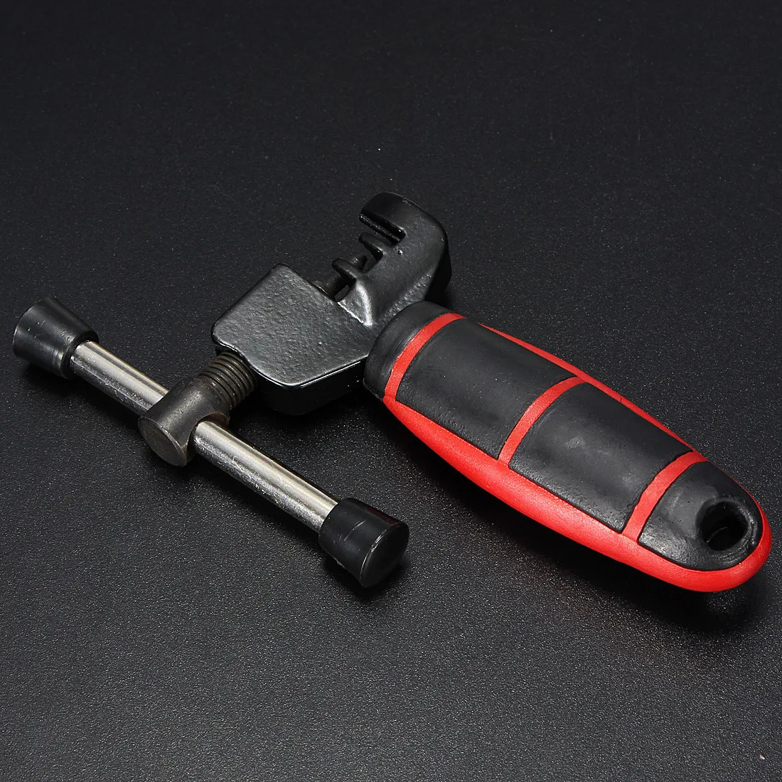 Красный стальной цепной выключатель для велосипеда, велосипедная цепь, штифт для удаления звеньев, разветвитель, набор инструментов для извлечения, классические аксессуары для велосипеда