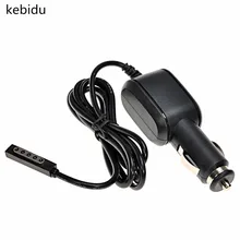 Kebidu Портативный 12 В 2A автомобиля Зарядное устройство Мощность зарядки питания Кабель-адаптер для Microsoft поверхности RT RT2 Pro pro2 2 10." Планшеты
