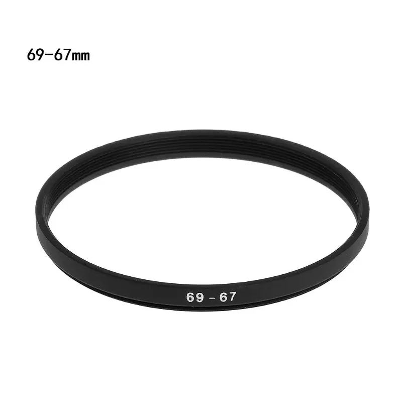 

69-67mm Metal Step Down Filter Ring Stepping Adapter Adaptor Camera Tool Accessories