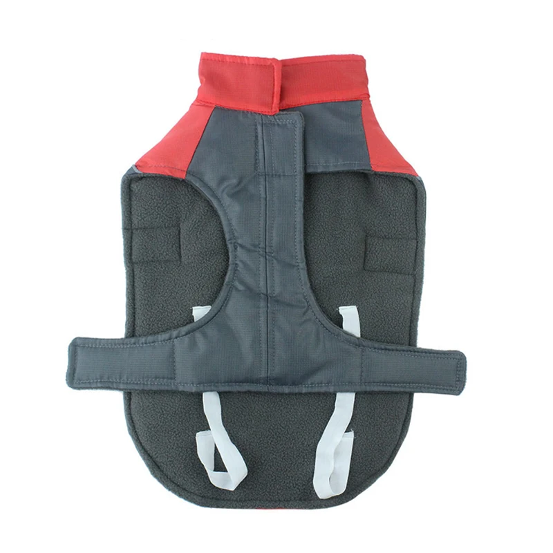 Fashion Large Dogs Jacket For Pet Oxford Cloth Waterproof Dog Coat Clothes Fleece Warm Winter Pet Clothes Small Medium Labrador