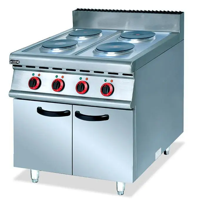 Super Quality Stainless Steel Commercial Vertical Eletric 4 Hot Plate