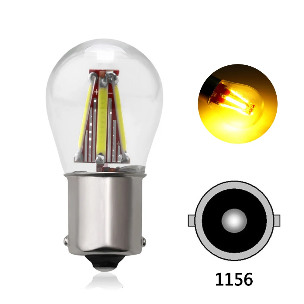 1 шт 1156 1157 4 светодиодный нити BAY15D автомобиля обратный резервный стоп лампочка для фонарей стоп-сигналов строб вспышки сигнальная лампочка