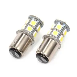 500 х автомобилей светодиодный 1157 P21/5 Вт S25 BAY15D 1157 Strobe мигает 13SMD 5050 Светодиодный лампа автомобилей стоп свет мигает DRL Белый